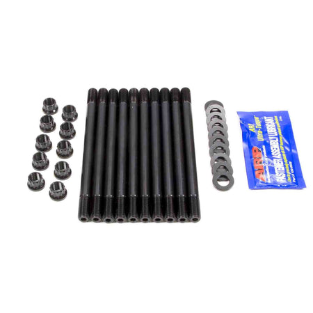 ARP Cylinder Head Stud Kit - 12 Point Nuts - Chromoly - Black Oxide - Toyota 4-Cylinder 203-4201