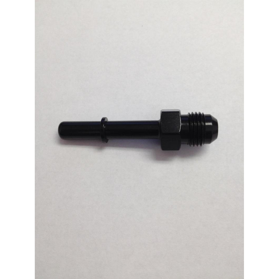 EFI Fuel Adapter Fitting #6 x 5/16 - Black
