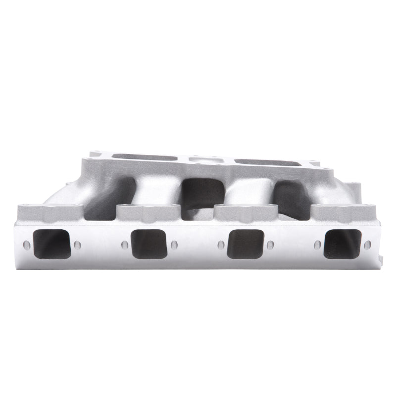 Edelbrock Dual Quad Intake Manifold Dual Competition EFI Flange Single Plane Aluminum - Natural