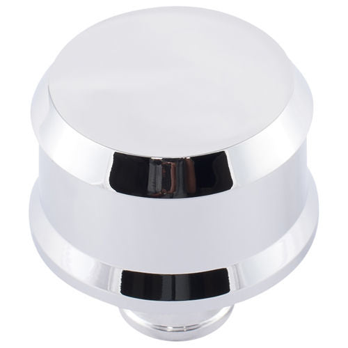 Proform Push-In Slant-Edge Breather - 1-1/4 in Hole - Chrome