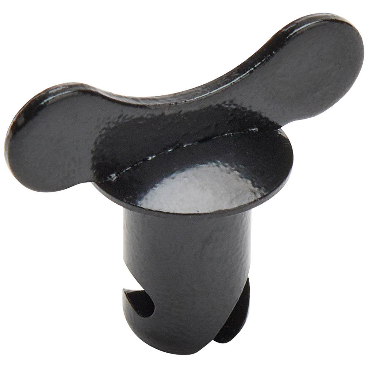 Allstar Performance Wing Head Steel Quick Turn Fastener - 7/16 x 0.500 in Body - Black (Set of 50)