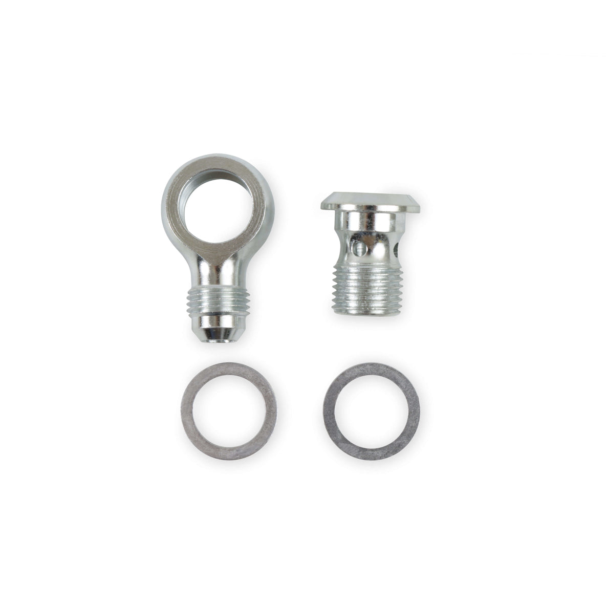 Earl's Adapter Fitting - Straight - 6 AN Banjo Fitting to 16 mm x 1.50 Male - Aluminum