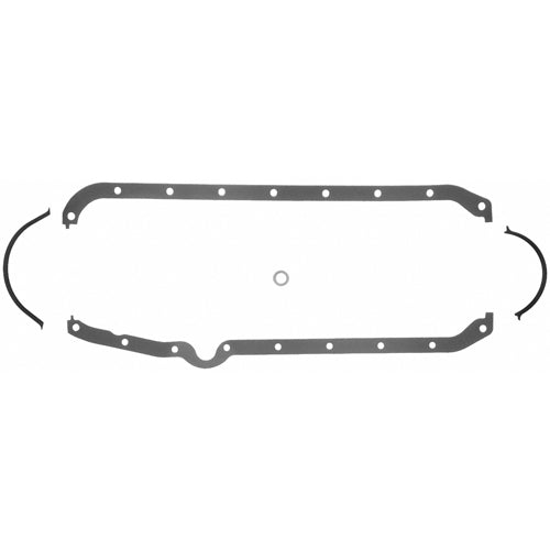 Fel-Pro Oil Pan Gaskets - SB Chevy - Thin Front Seal (1957-74)