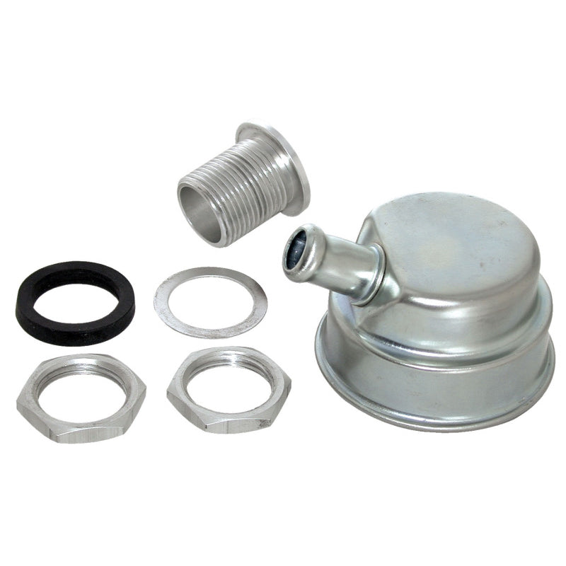 Moroso Positive Locking Breather w/ Tube