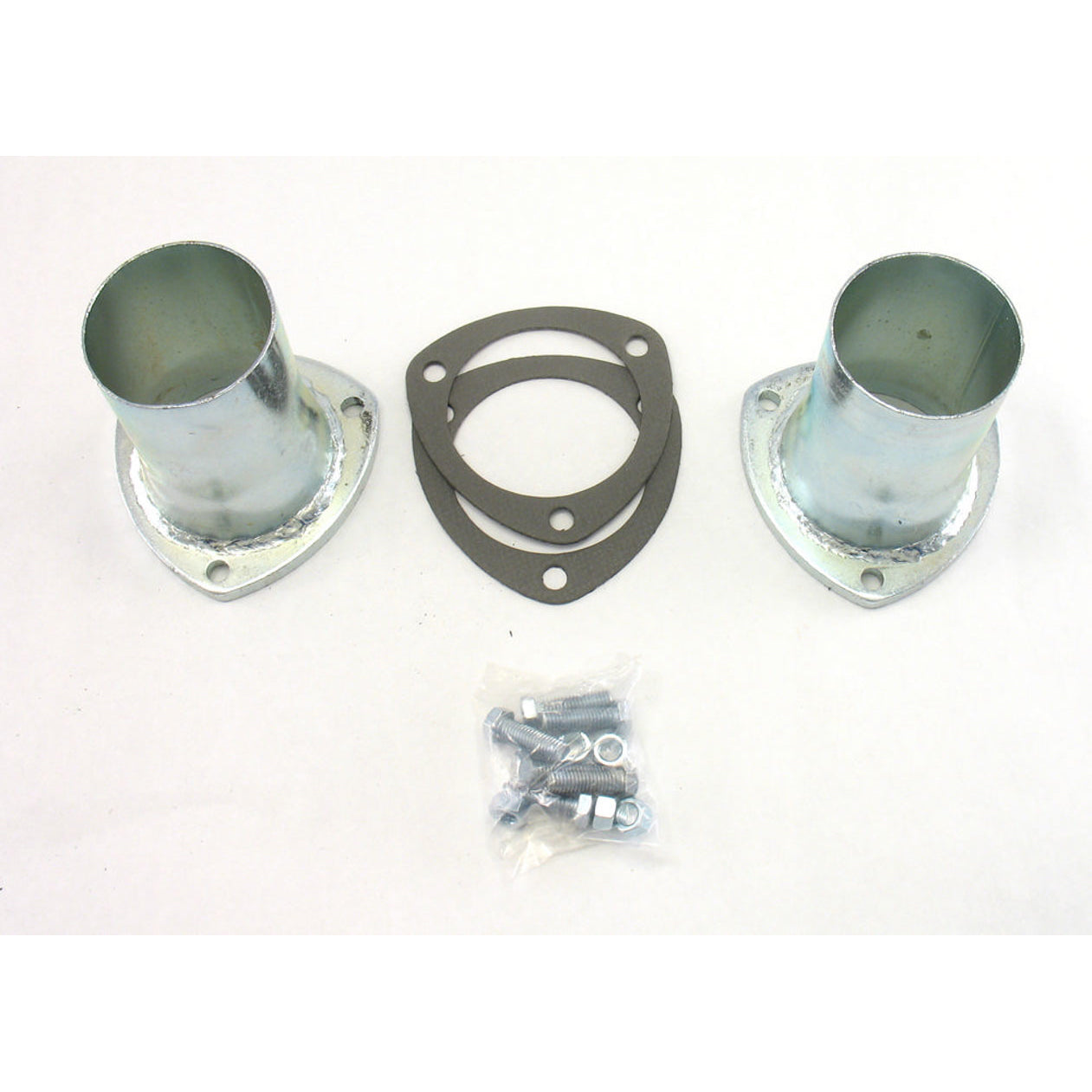 Patriot Collector Reducer - 3-Bolt Flange - Steel - Zinc Plated - (Pair)