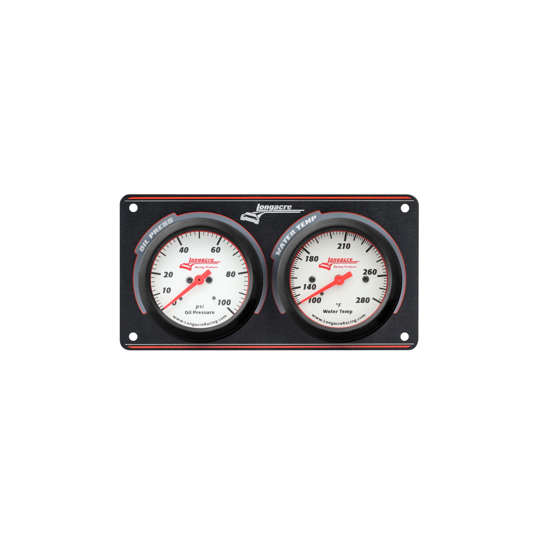 Longacre AccuTech Sportsman Gauge Panel - OP / WT