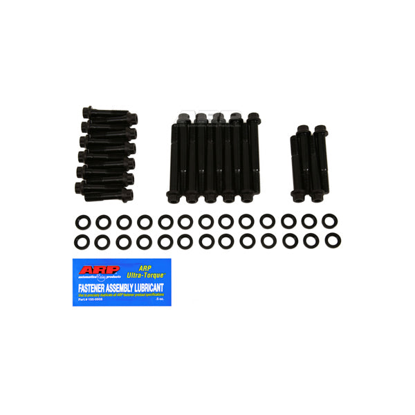 ARP Pro Series Cylinder Head Bolt Kit - 1/2" - 12 Point Head - Chromoly - Black Oxide - GM V6