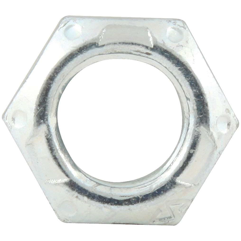 Allstar Performance Fine Thread Mechanical Lock Hex Nut, 1/2"-20 (10 Pack)