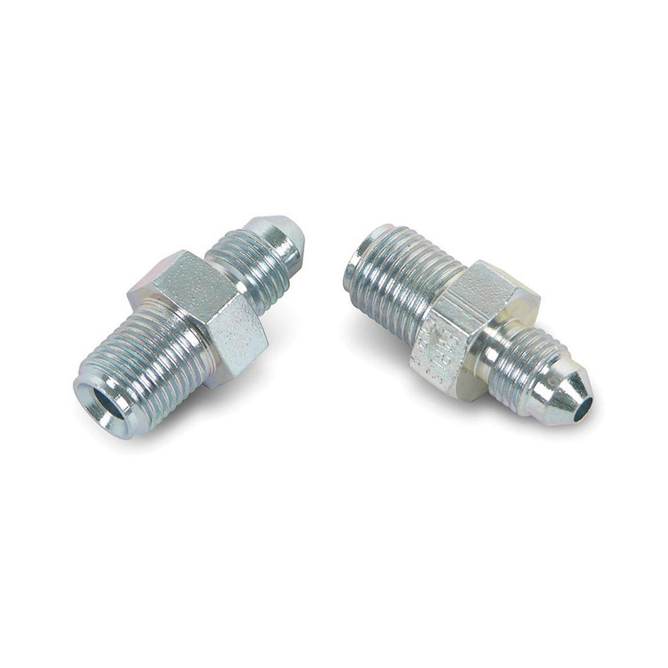 Earl's Steel Brake Adapter -03 AN to 7/16-24 Inverted Flare - (2 Pack)