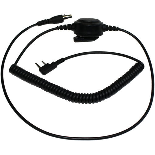 RJS Racing Radios Quick Disconnect Cable For Headset With Button