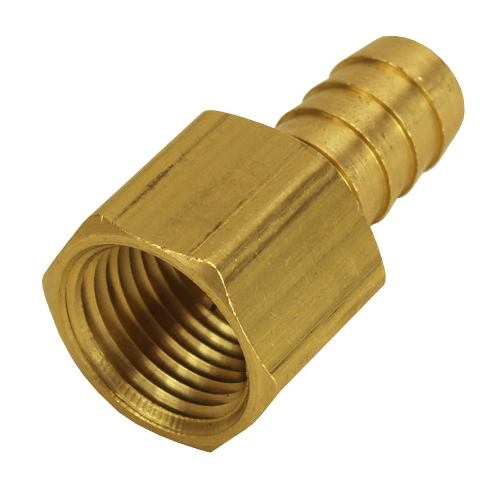 Derale Straight 1/2" NPT Female x 1/2" Barb Fitting