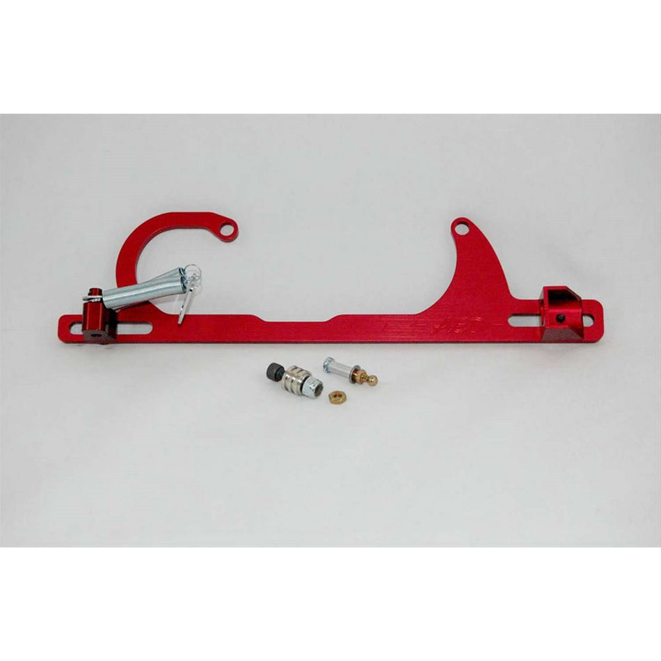 AED Chevy Throttle & Spring Bracket - Red