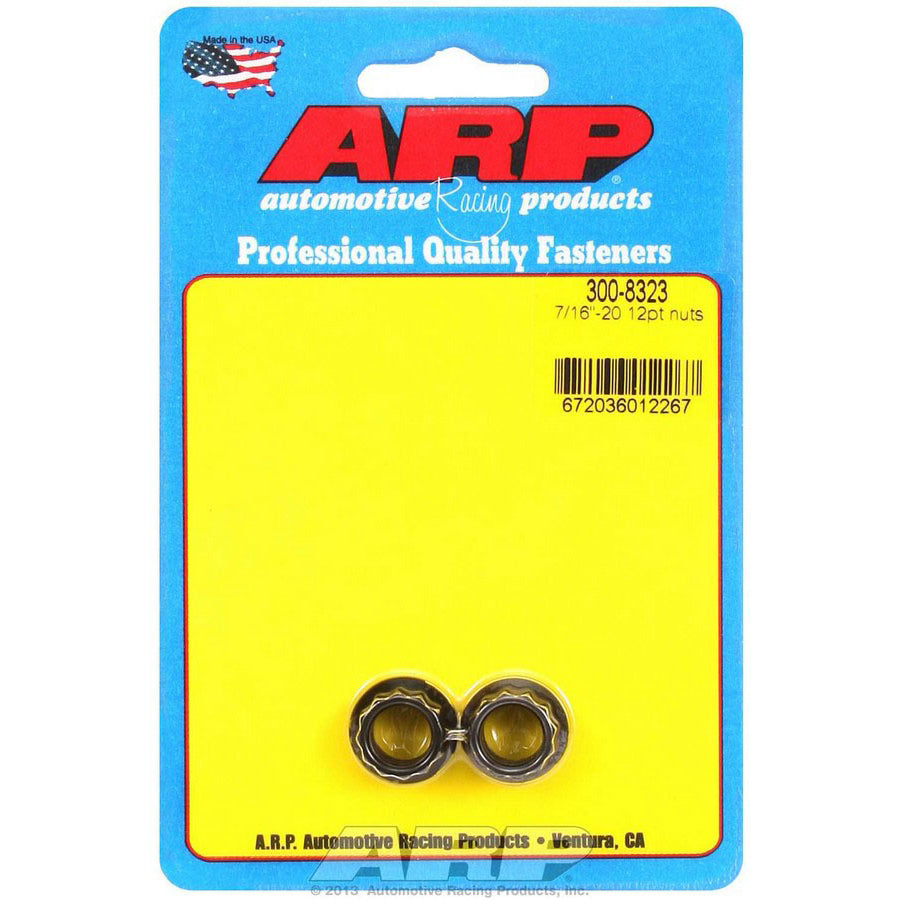 ARP 7/16-20 12 Point Nuts (2)