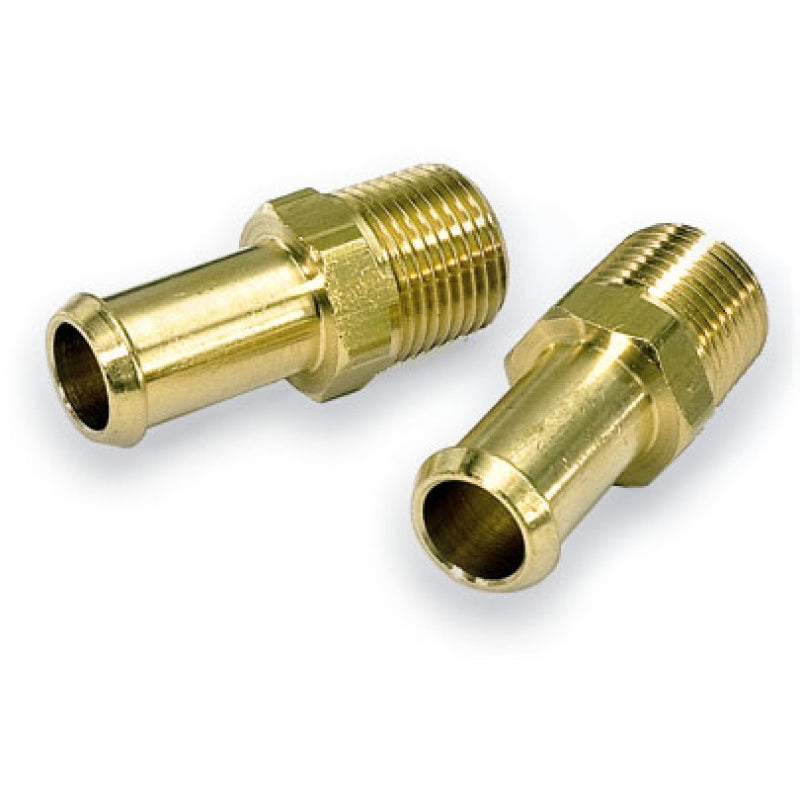 Moroso Fuel Hose Fitting - 3/8" NPT to 1/2" Hose - 2 Per Package