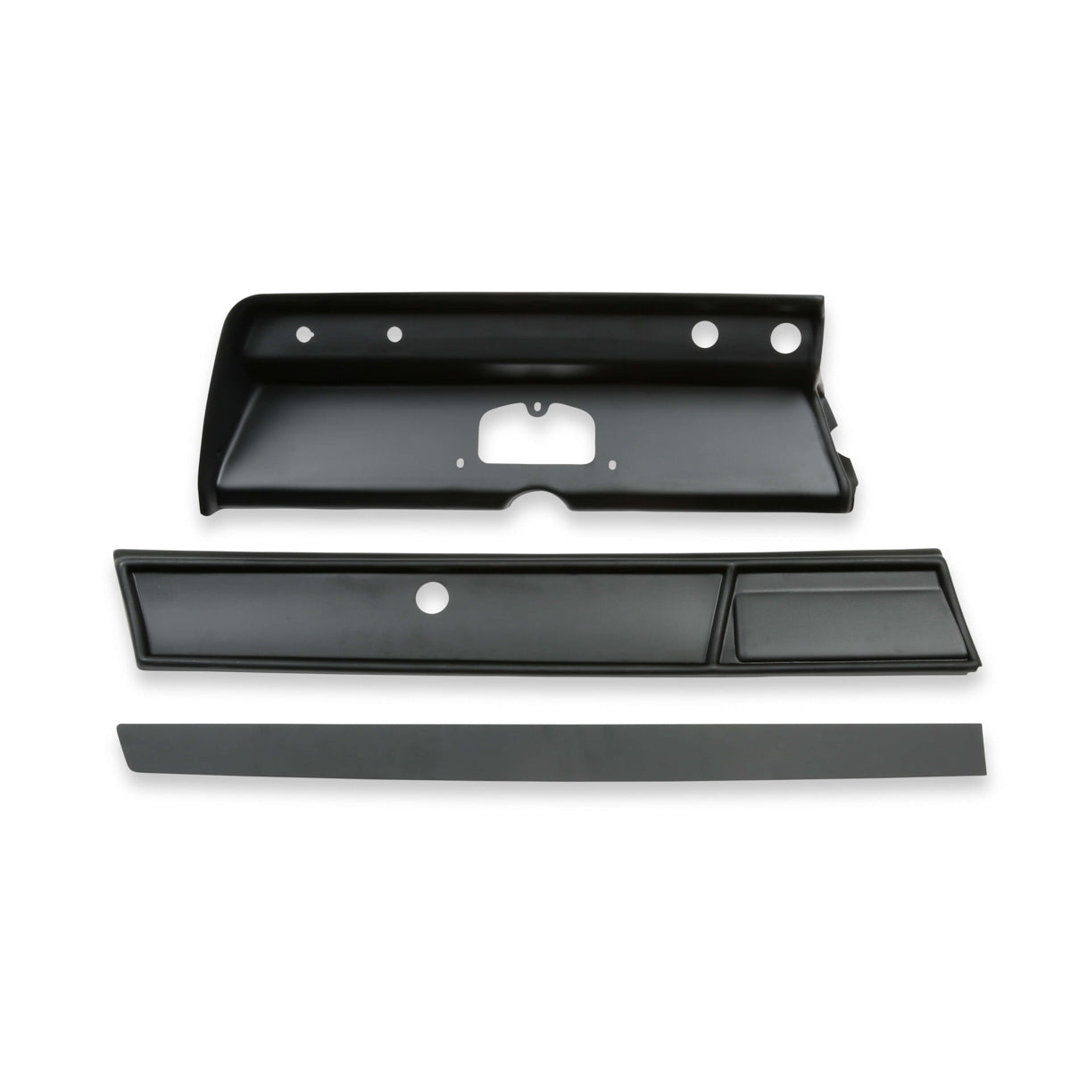 Holley EFI Racepak Dash Bezel - Black - GM A-Body 1967