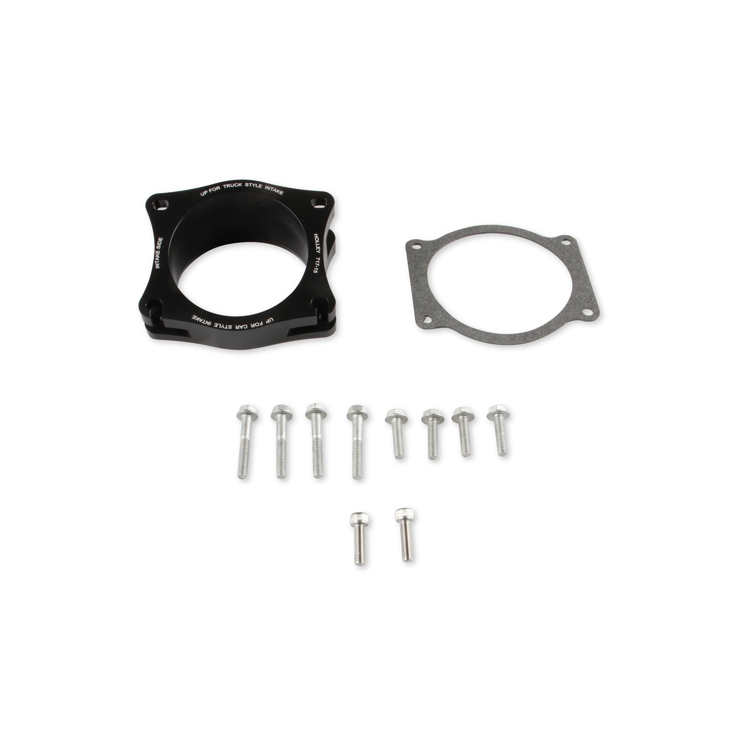 Holley Throttle Body Angle Adapter - for GM LS and LT Intakes