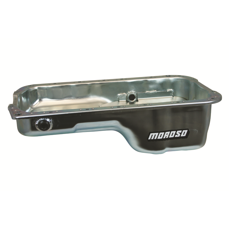 Moroso Stock Replacement Engine Oil Pan - Driver Side Sump