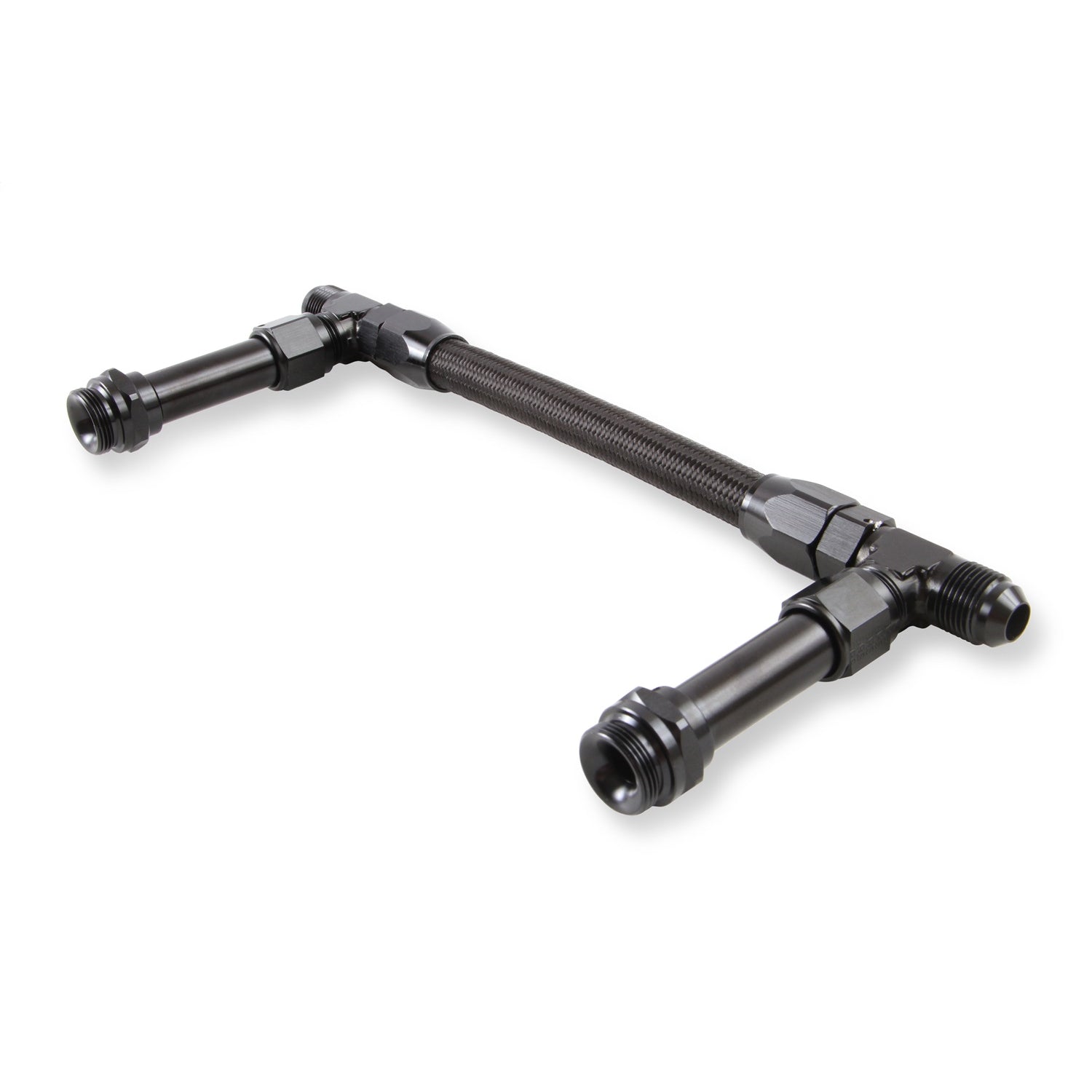 Earl's Ano-Tuff„¢ Pro-Lite 350 Fuel Line Kit - #8 Dual Inlet - Fits Holley 4150