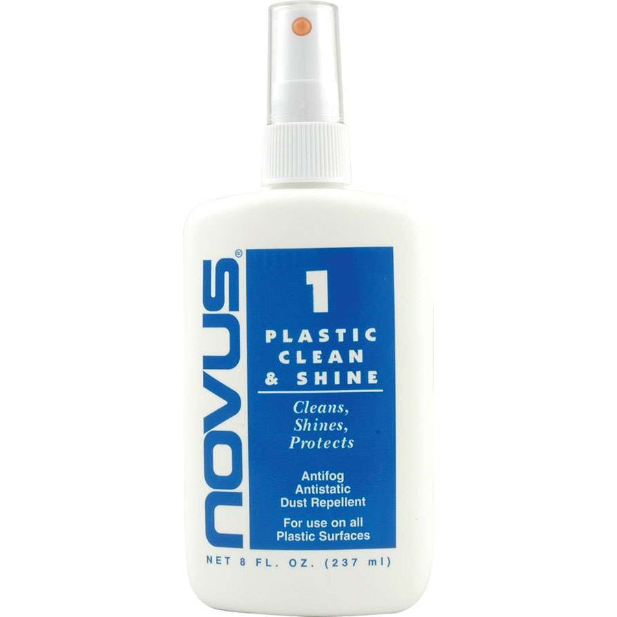 Novus Plastic Polish #1 - Clean & Shine - 8 oz. Bottle