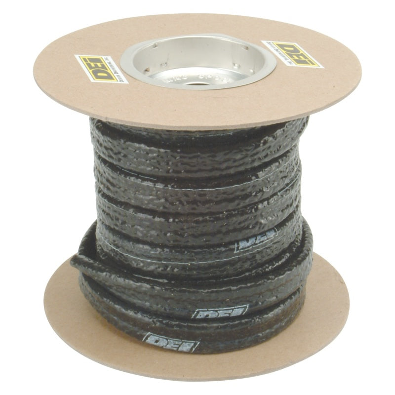 DEI Fire Sleeve - 3/8 in ID - 25 ft - 16 in Fire Tape - Black