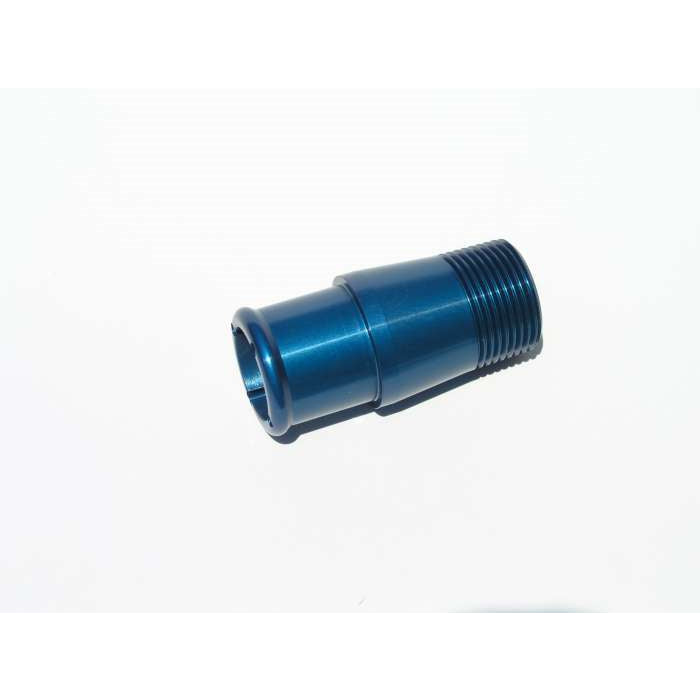Meziere 1.25" Hose Water Pump Fitting Blue