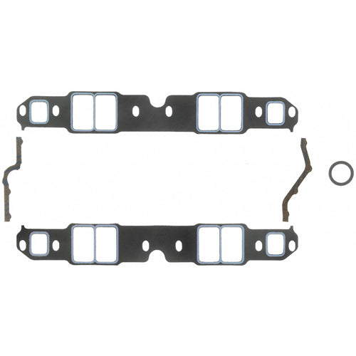Fel-Pro Printoseal Performance Intake Manifold Gaskets - 2.38" x 1.38" Port - .060" Thick - SB Chevy