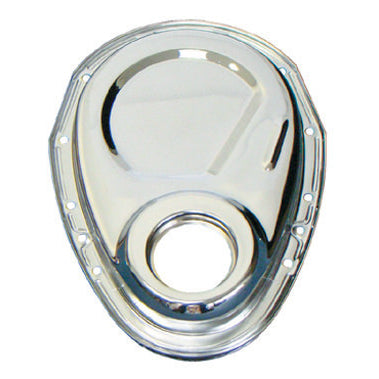 Milodon SB Chevy Timing Cover - Chrome