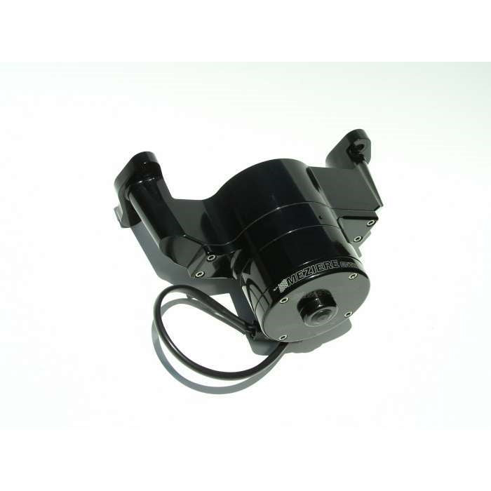 Meziere SB Chevy Billet Electric Water Pump - Black