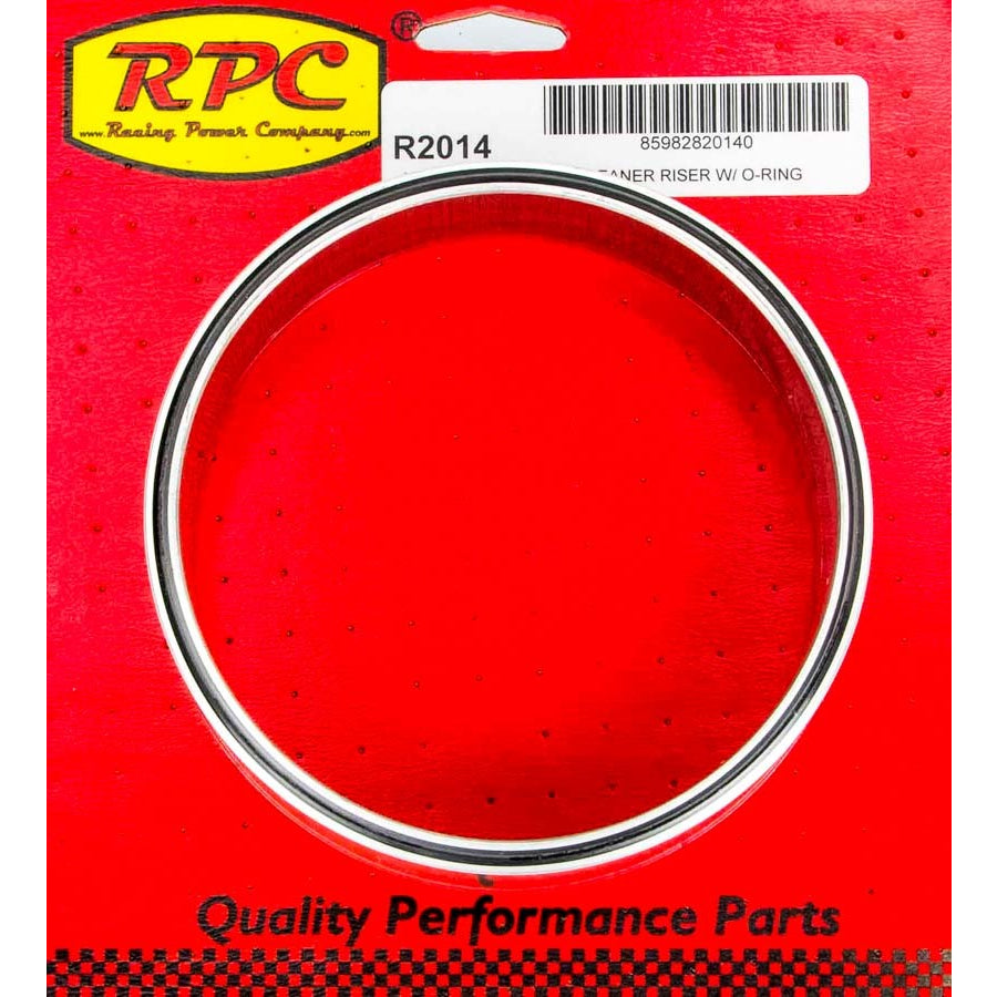 Racing Power Air Cleaner Spacer - 5-1/8" Carb Flange - Aluminum