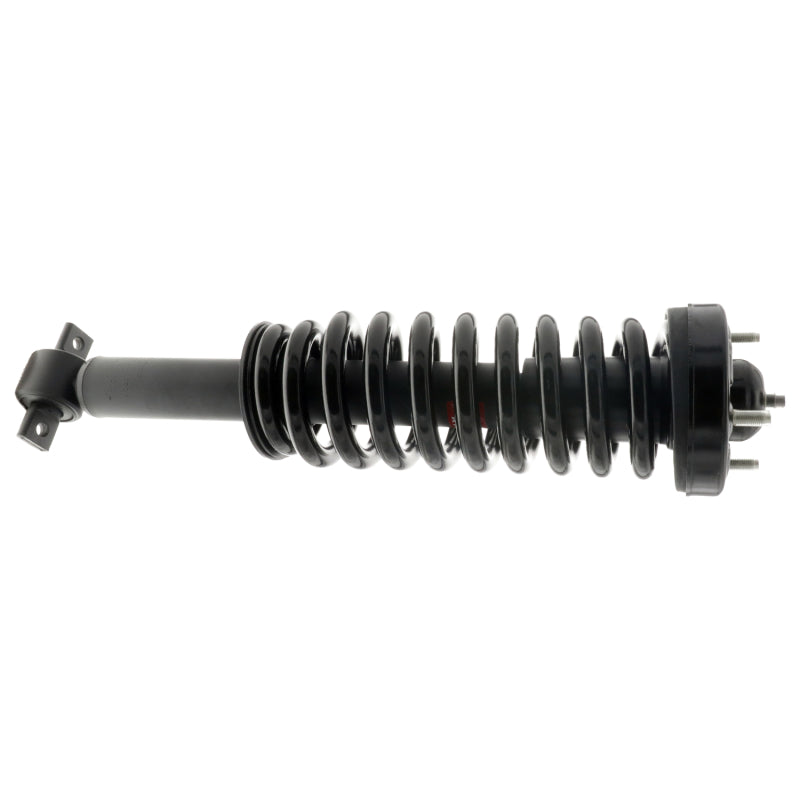 KYB Strut-Plus Twin-Tube Strut - Black Boot Included - Steel - Black Paint - Front - 4WD - Ford Fullsize Truck 2014-18