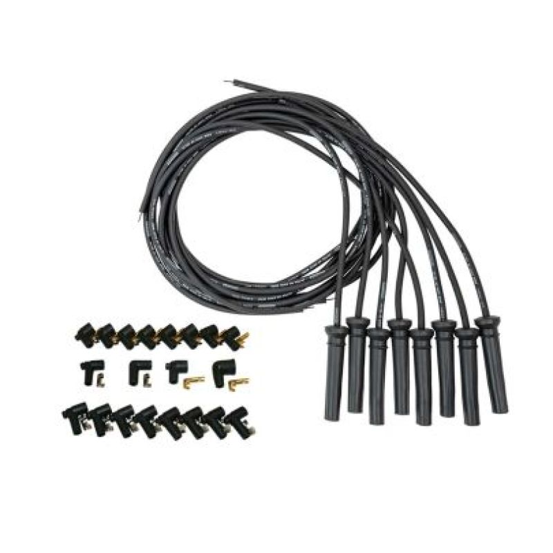 Moroso Ultra 40 Universal Wire Set - Black Wire