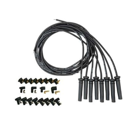 Moroso Ultra 40 Universal Wire Set - Black Wire