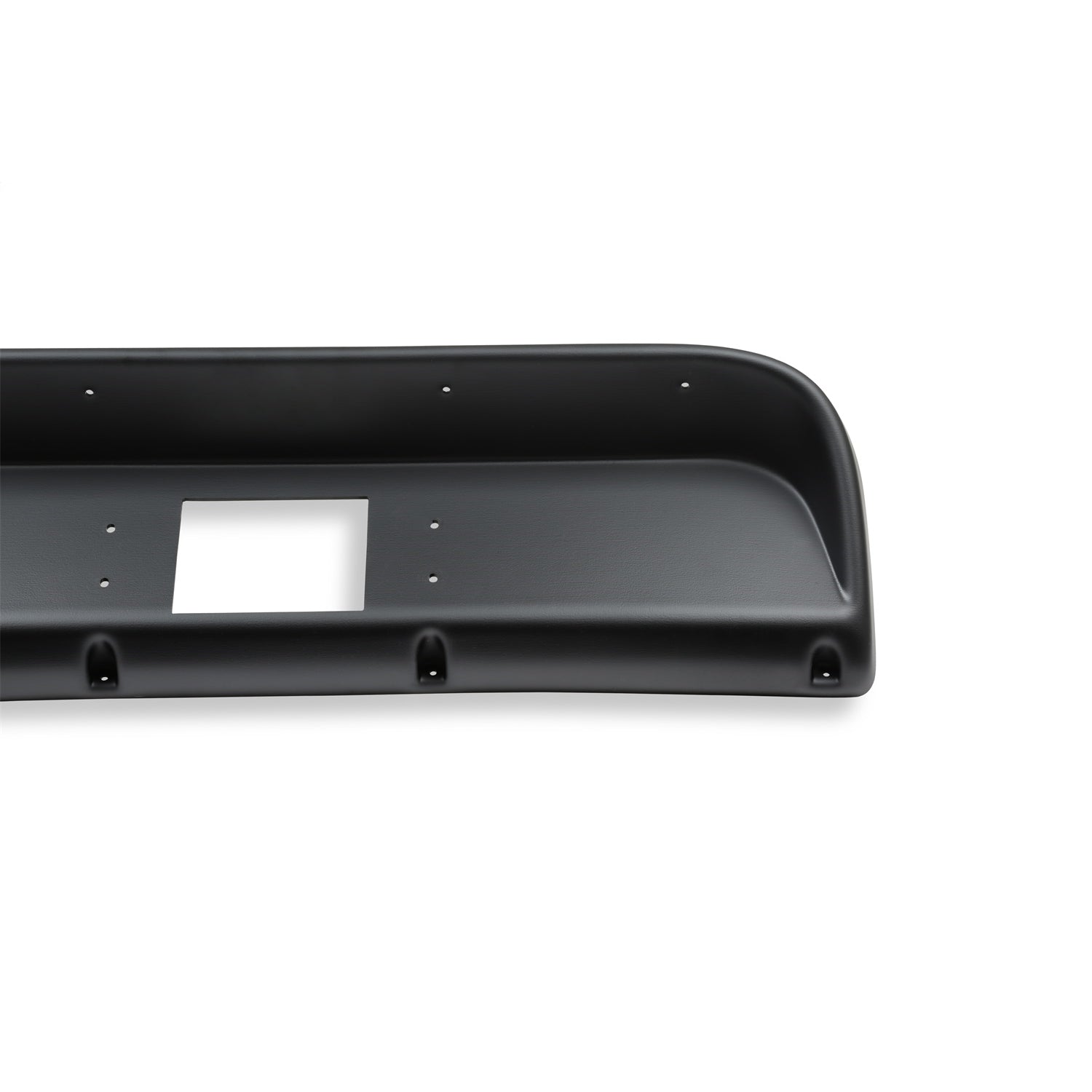 Holley EFI 7 in Dash Bezel - Black - Ford Fullsize Truck 1967-72