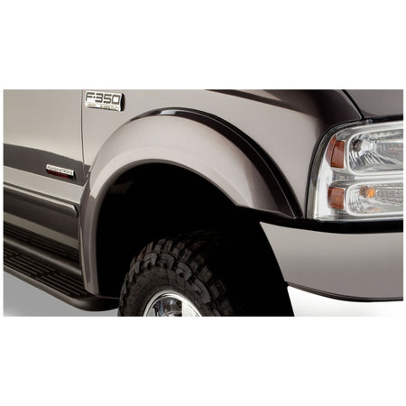 Bushwacker Extend-A-Fender Front / Rear Fender Flare - 2 in Wide - Black - Ford Fullsize Truck 1999-2007