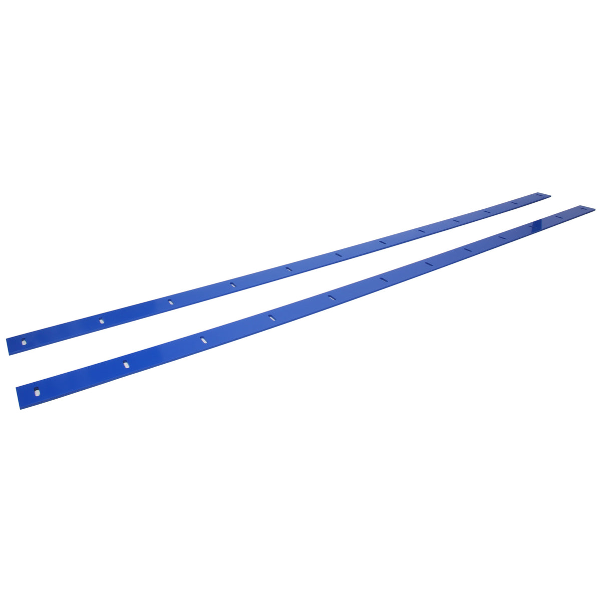 Five Star 2019 Late Model Body Nose Wear Strips - Chevron Blue (Pair)