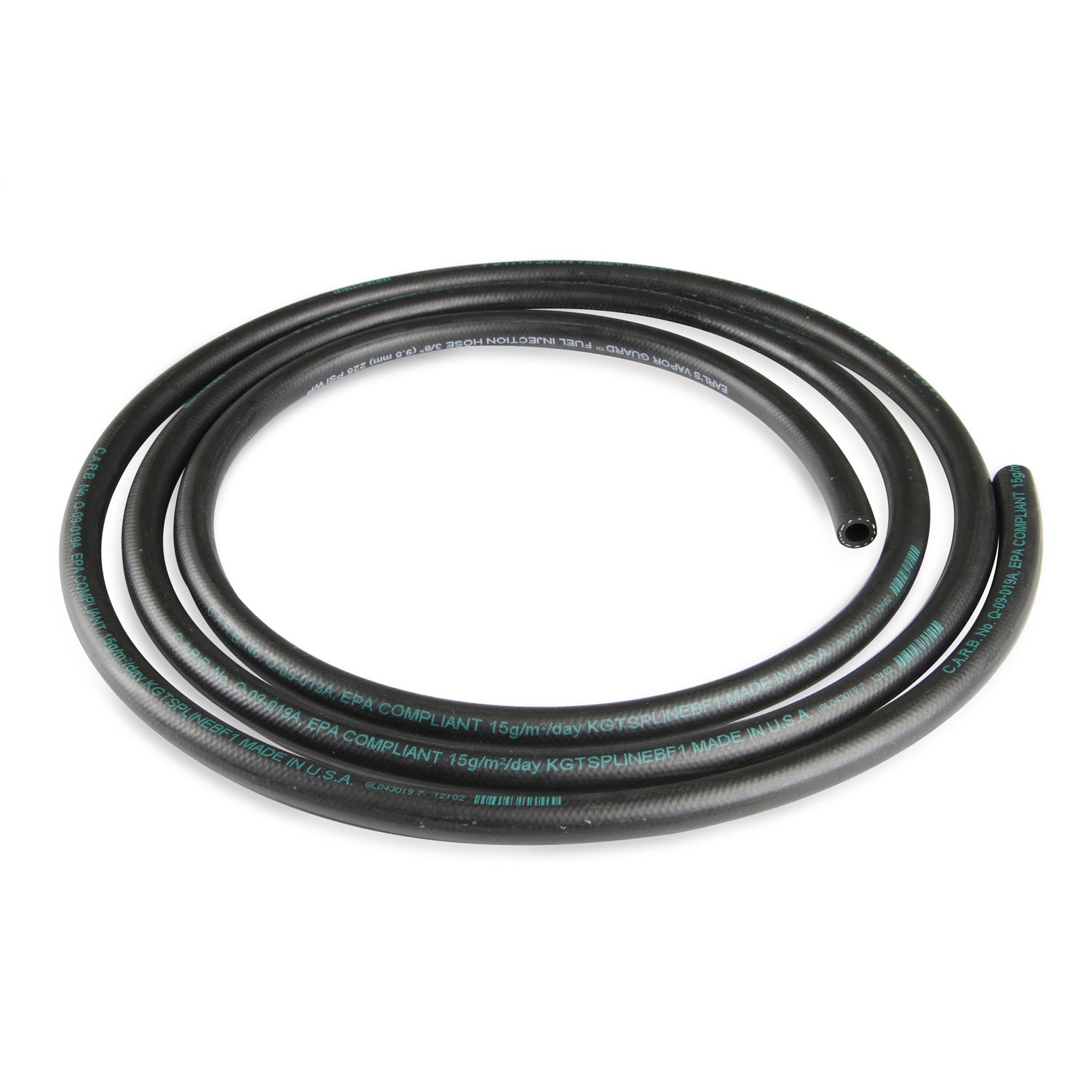 Earl's Vapor Guard EFI Hose - 3/8" ID - 20 Ft. - Rubber - Black
