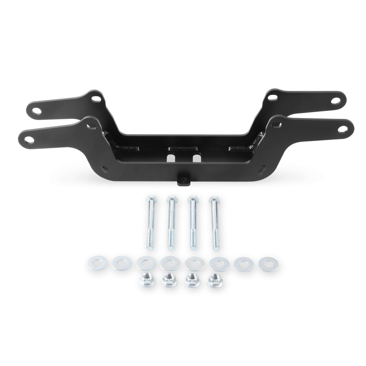 Hooker BlackHeart Blackheart Transmission Crossmember - Bolt-On - Black - A727/NAG1/TKX - Mopar A-Body 1973-76