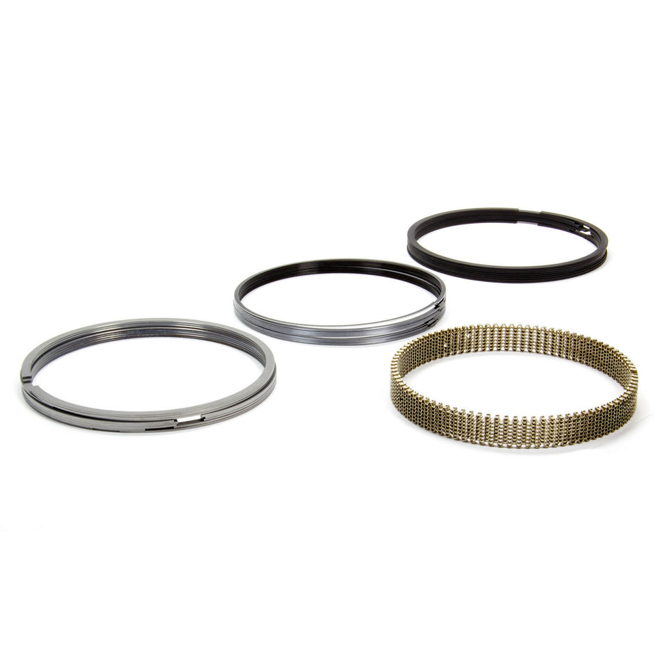 Total Seal Piston Rings - 1/16 x 1/16 x 3/16" Thick - Standard Tension - Steel - 8-Cylinder