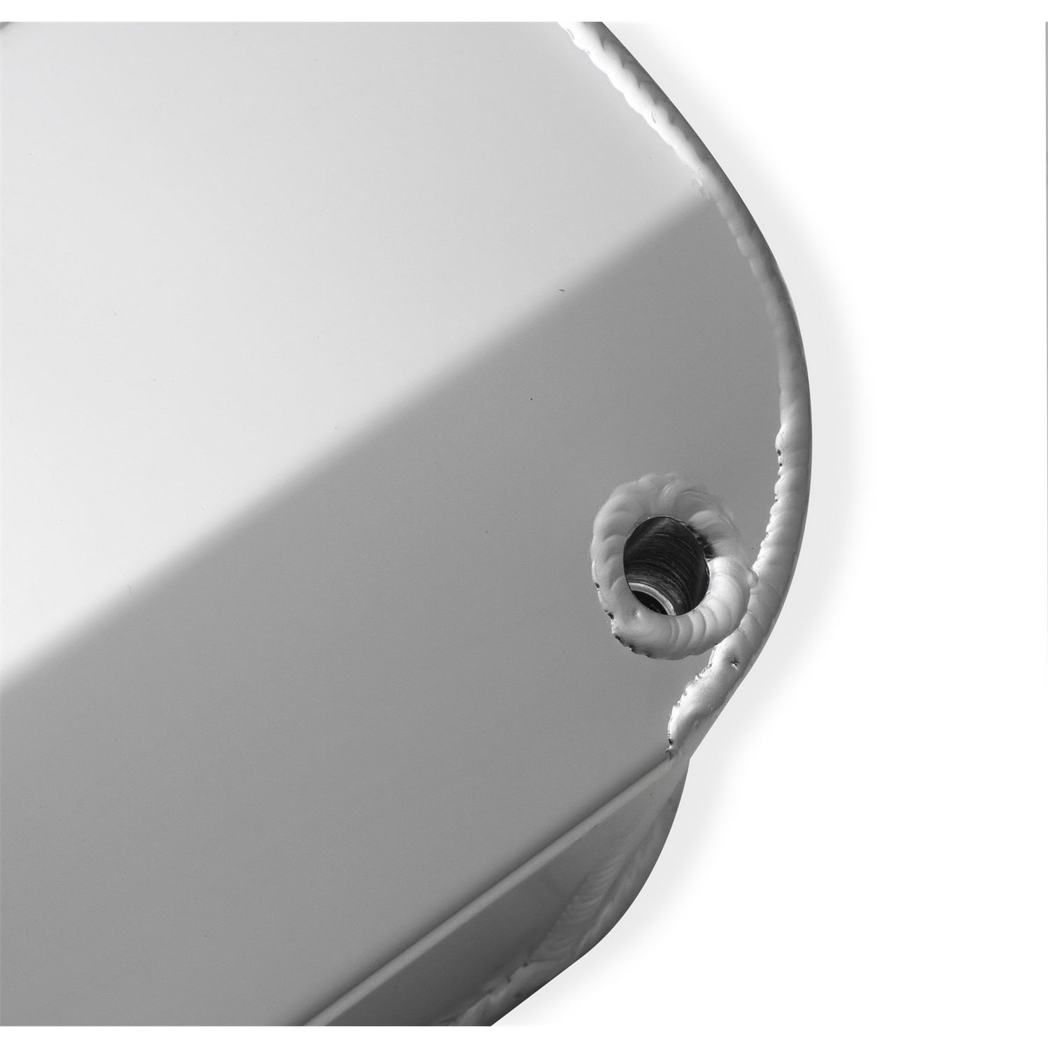 Sniper Fabricated Aluminum Valve Cover - Ford Big Block - Silver Finish