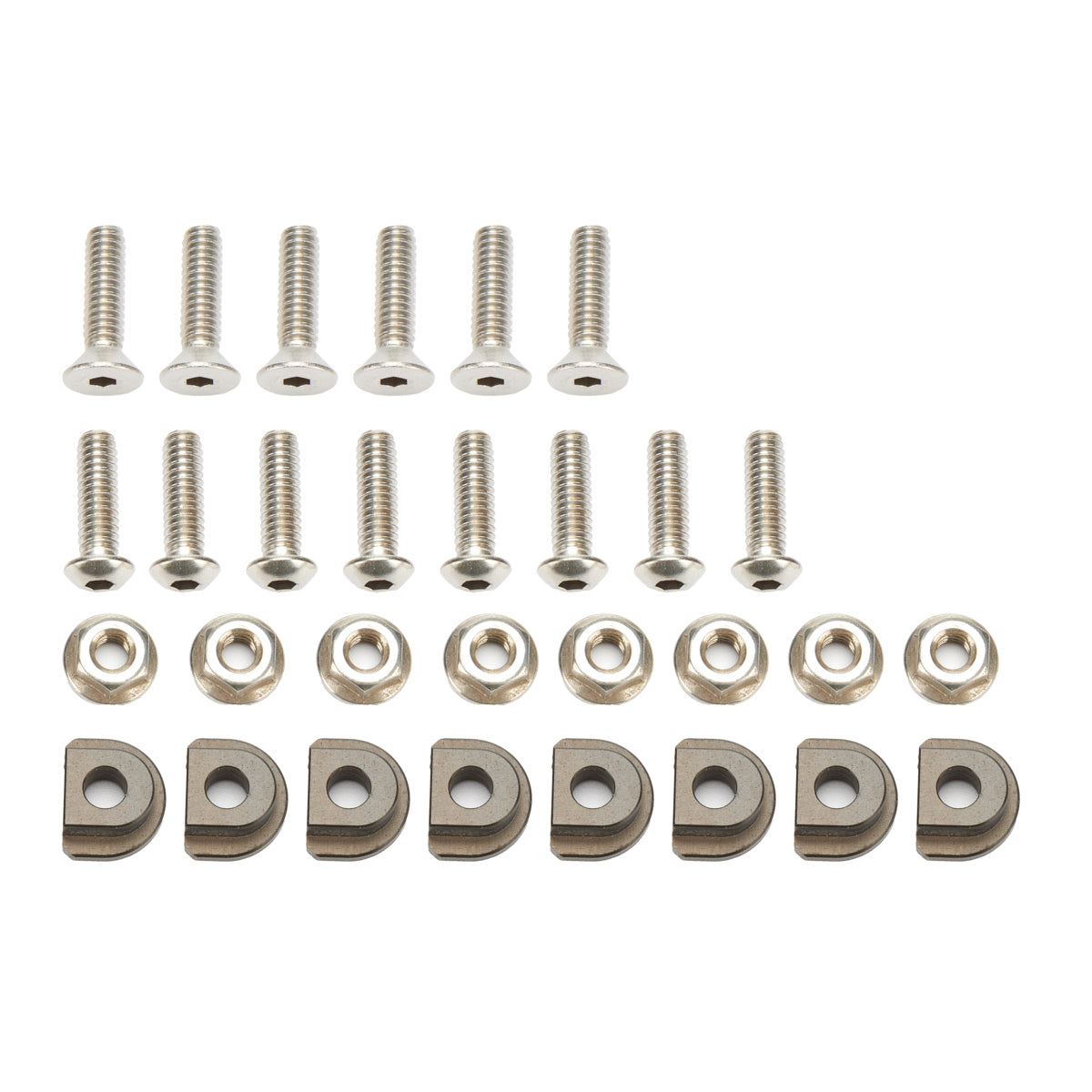 MPD Brake Rotor Bolt Kit w/Dynamic T-Nuts (Set of 8)