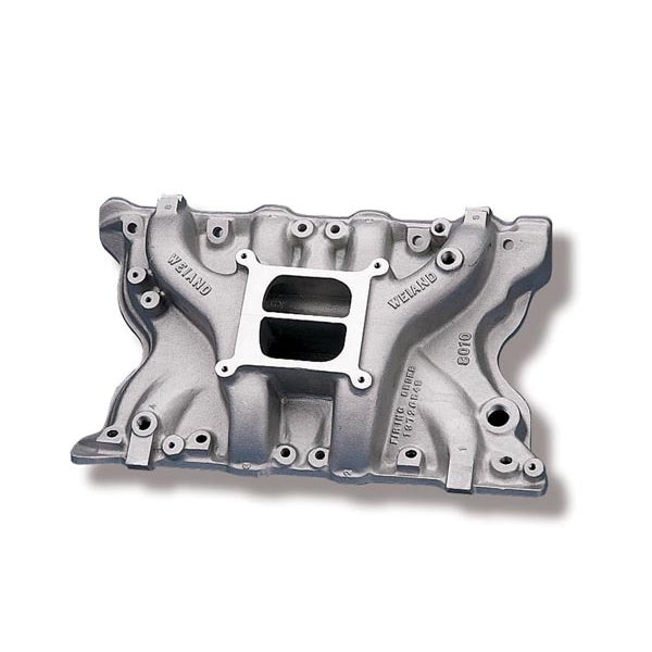 Weiand Action Plus Square Bore Dual Plane Intake Manifold - Ford Cleveland / Modified