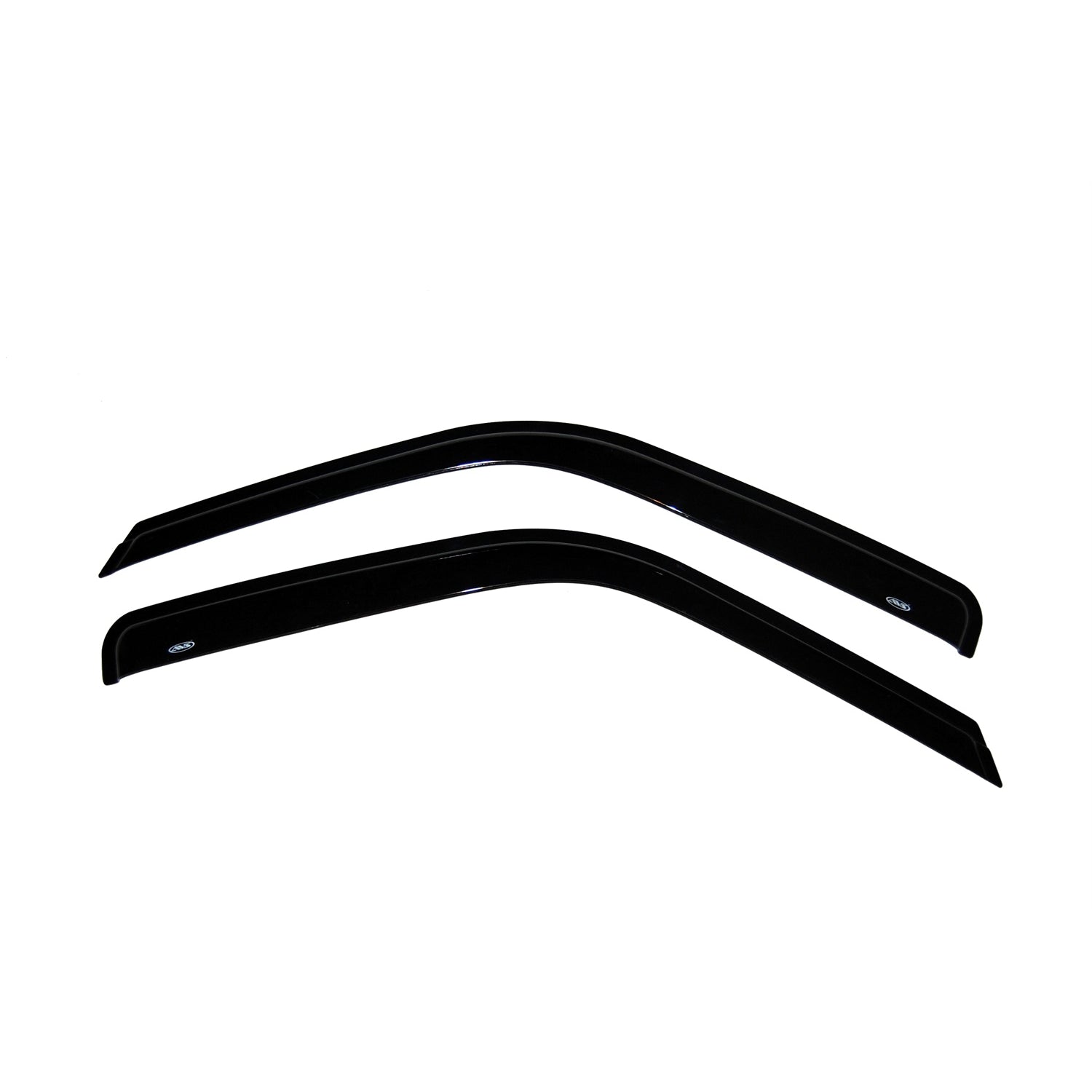 Auto Ventshade Original Ventvisor Front Side Window Visor - Stick-On - Dark Smoke - GM Fullsize SUV / Truck 1988-2000 - Pair