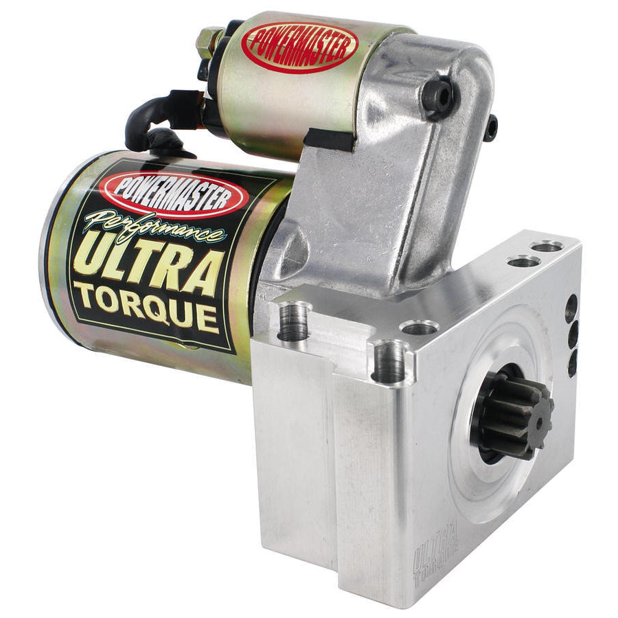 Powermaster Ultra Torque Starter - Chevy V8 168 Tooth Flywheel (Staggered Mount) - Chevy Ram Jet 168 Tooth- 350-502