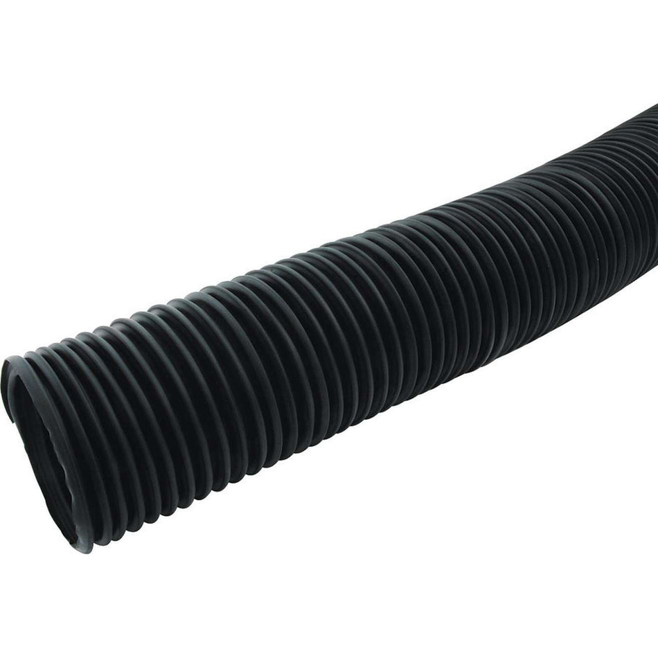Allstar Performance 3" Single Ply Thermoplastic Rubber Wall Brake Duct Hose - 275 Degree Rated - 10 Ft. - Black