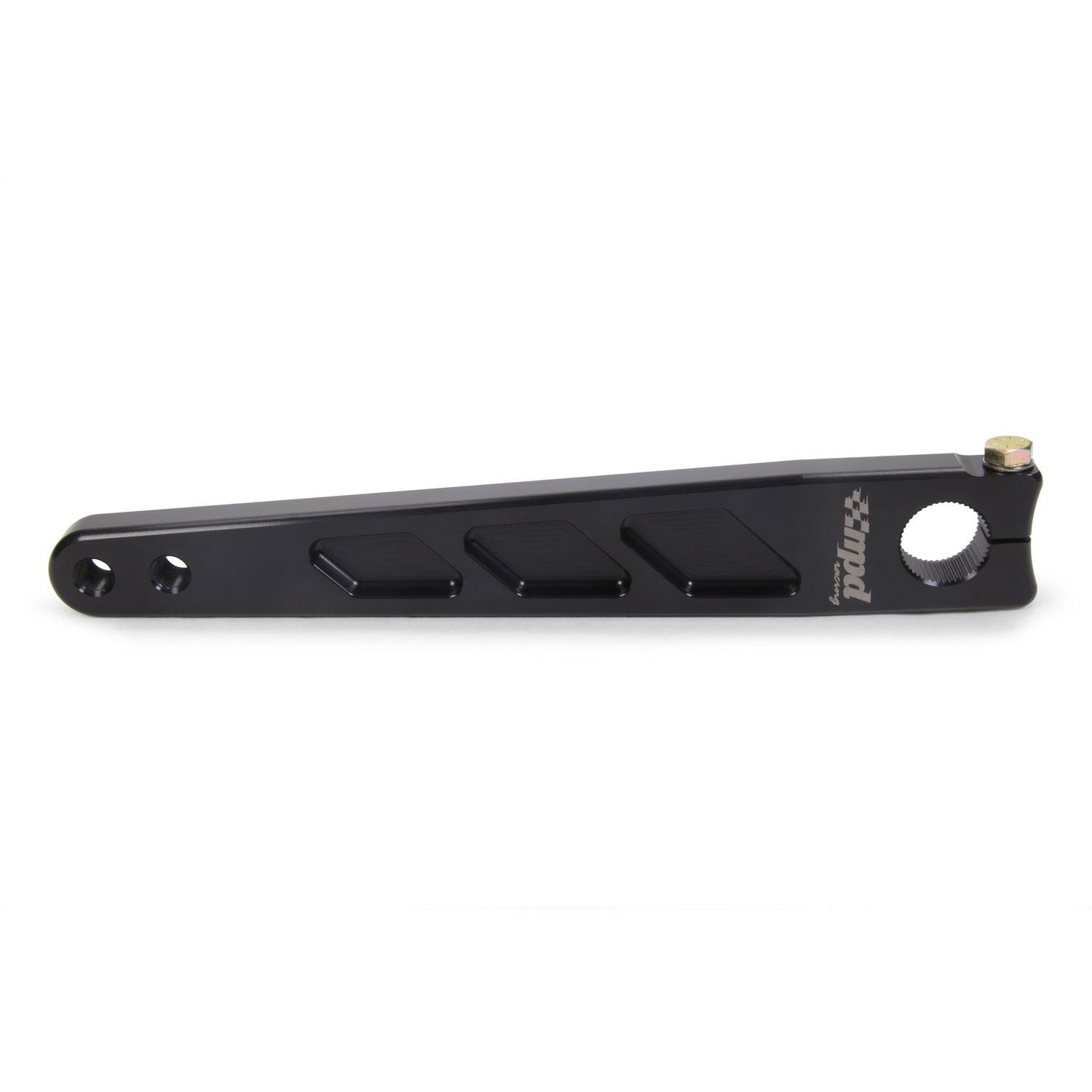 MPD Pitman Arm - 10 to 11 in Long - Straight - Black Anodized - Sprint Car
