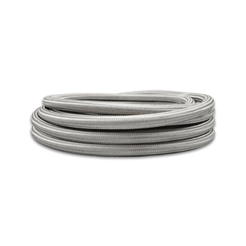 Vibrant Performance Steel-Flex Braided Stainless PTFE Hose - 3 AN - 20 ft
