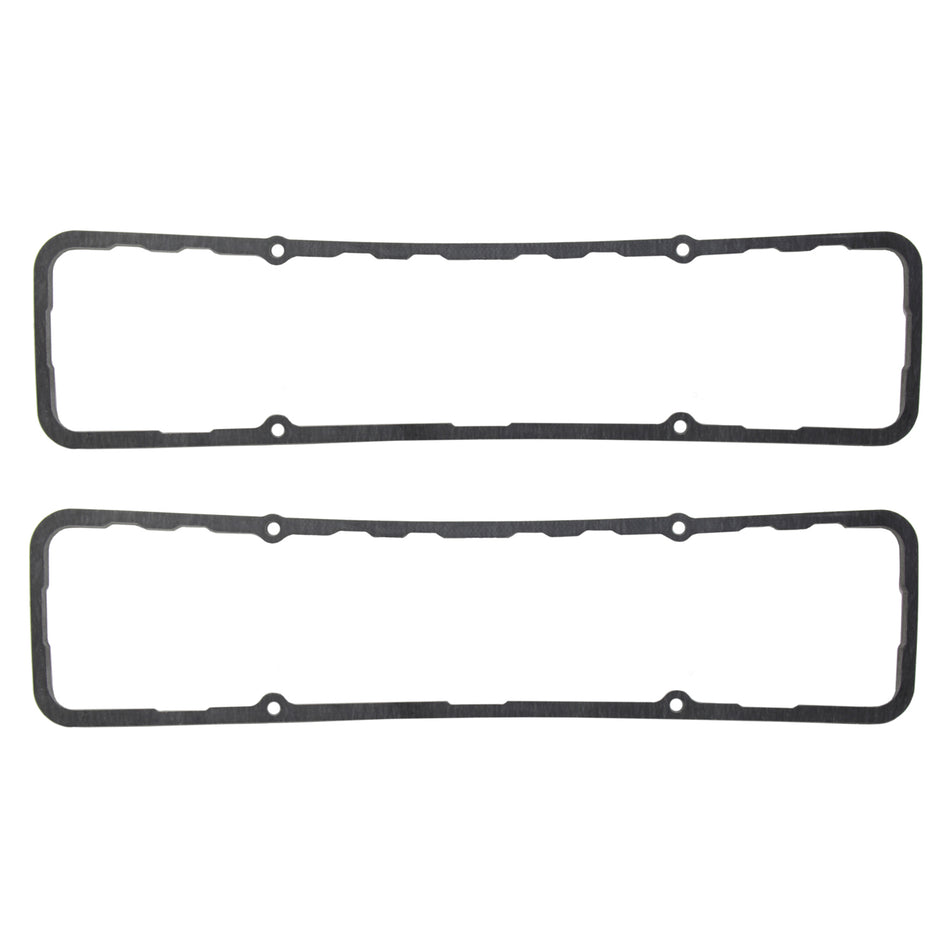 Cometic Valve Cover Gasket - 0.188 in Thick - Fiber - 18 / 23 Degree Heads - Small Block Chevy - Pair