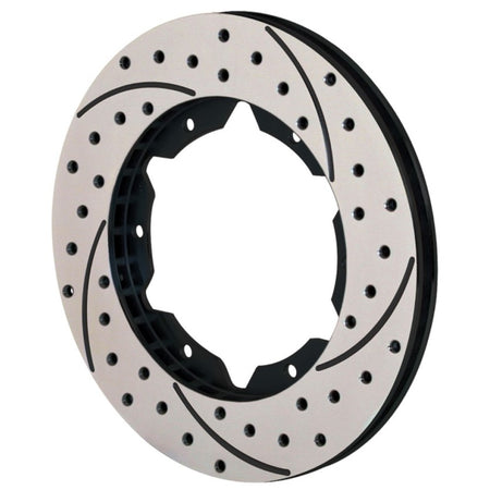 Wilwood SRP Drilled Performance Rotor - RH - 10.75" Diameter - .810" Width - 6 x 6.25" Bolt Circle