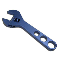 Racing Power 8" Adjustable Aluminum Wrench Blue