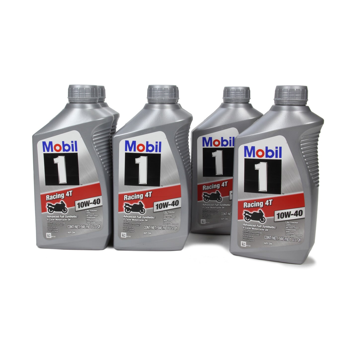 Mobil 1 10w40 Motorcycle Oil Case 6x1 Quart